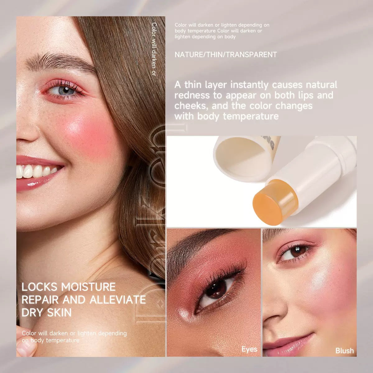 Colour Changing Blush & Silky Liquid Blush