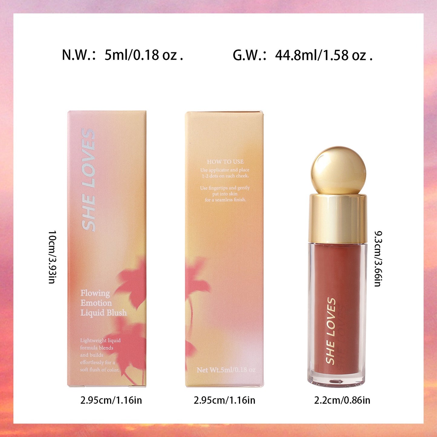 Flowing Emotion Liquid Blush