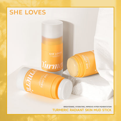 Turmeric Brightening Mud Mask Stick