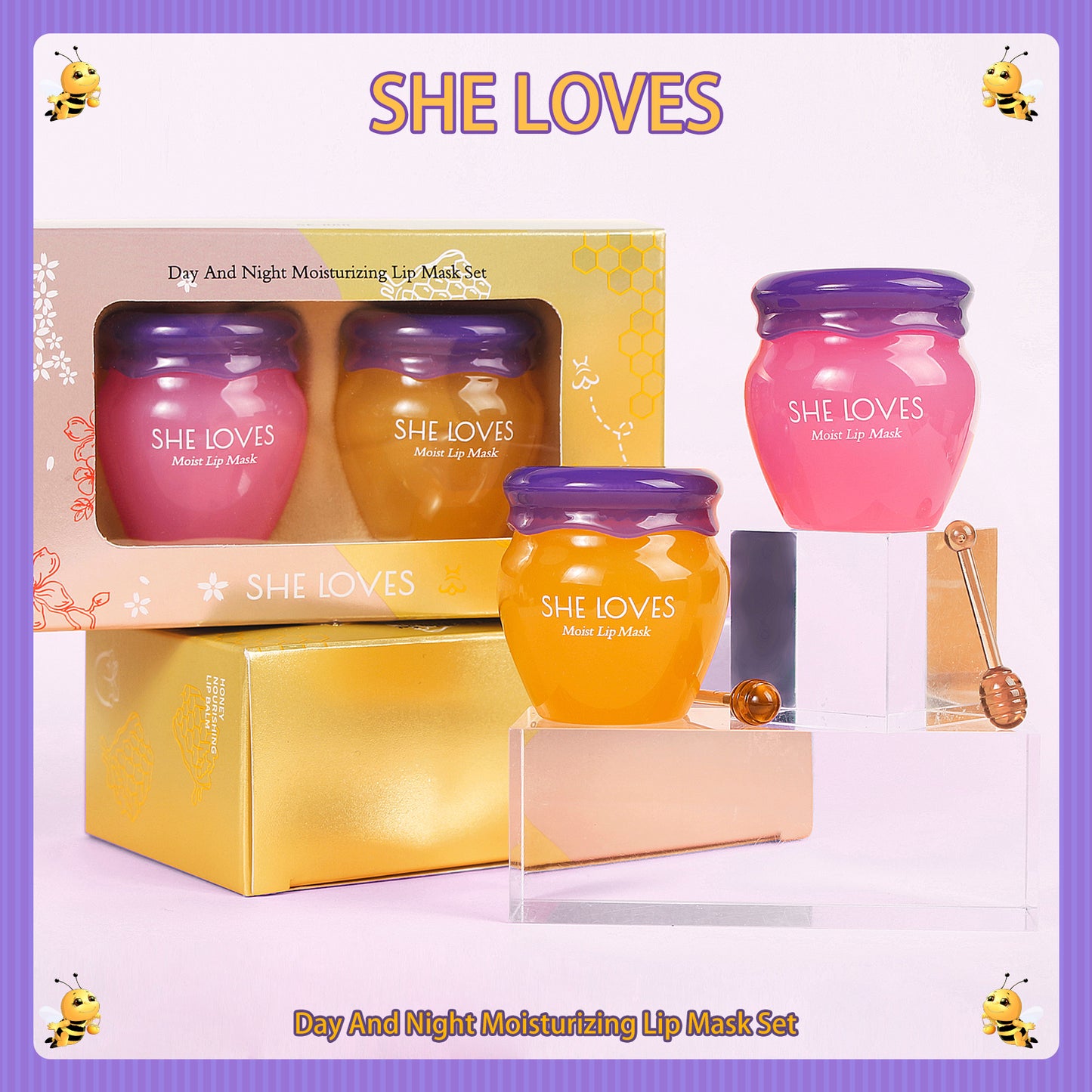 Day & Night Lip Mask Set