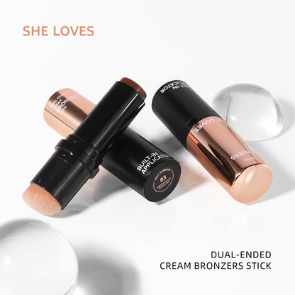 Dual-Ended Cream Bronzer Stick
