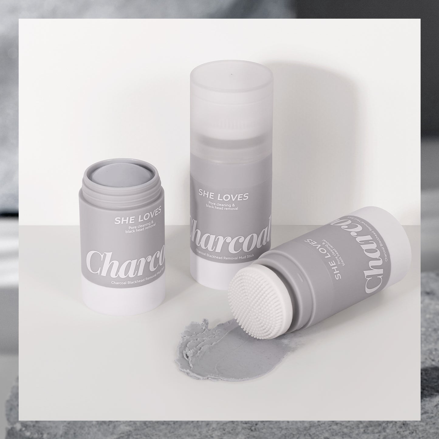 Charcoal Deep Cleansing Mud Mask Stick