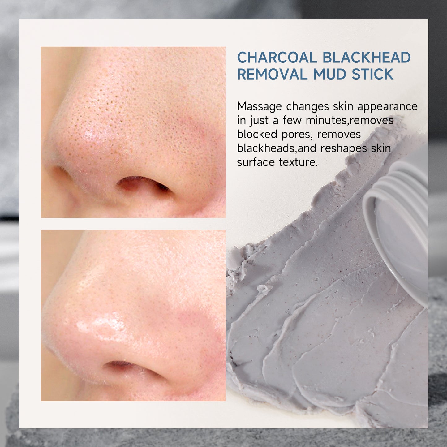 Charcoal Deep Cleansing Mud Mask Stick