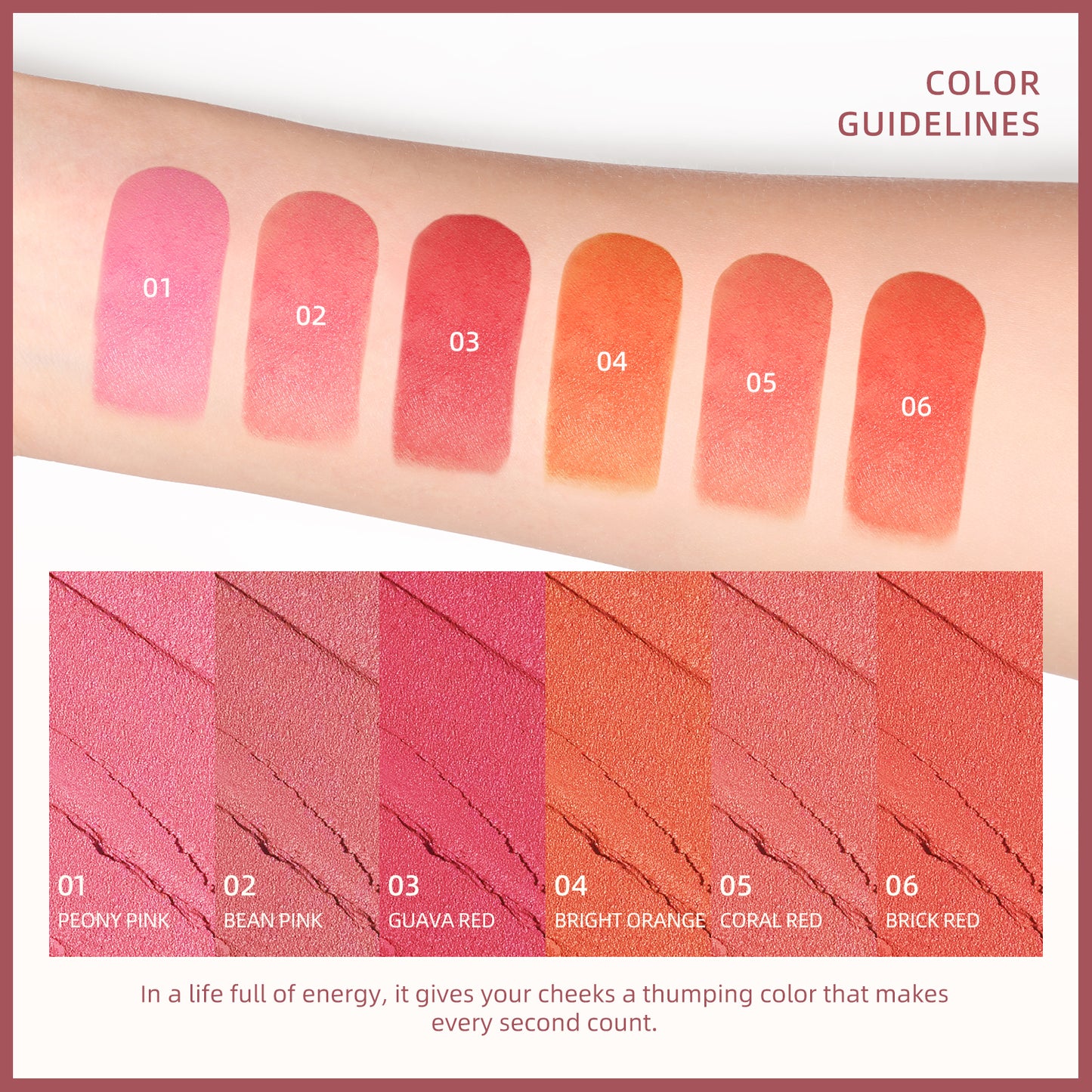 Dual Ended Cream Blush Stick