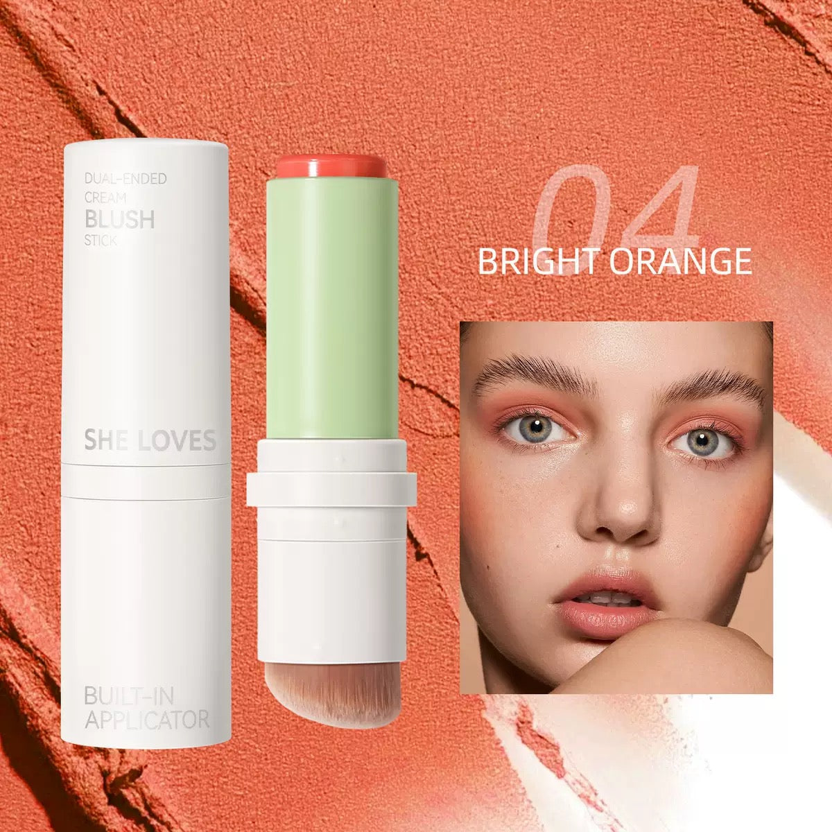 Dual Ended Cream Blush Stick