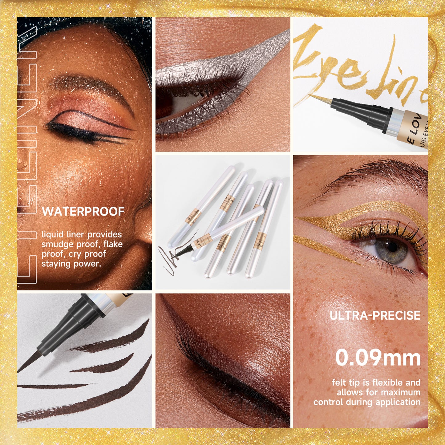 Thin Nib Liquid Eyeliner