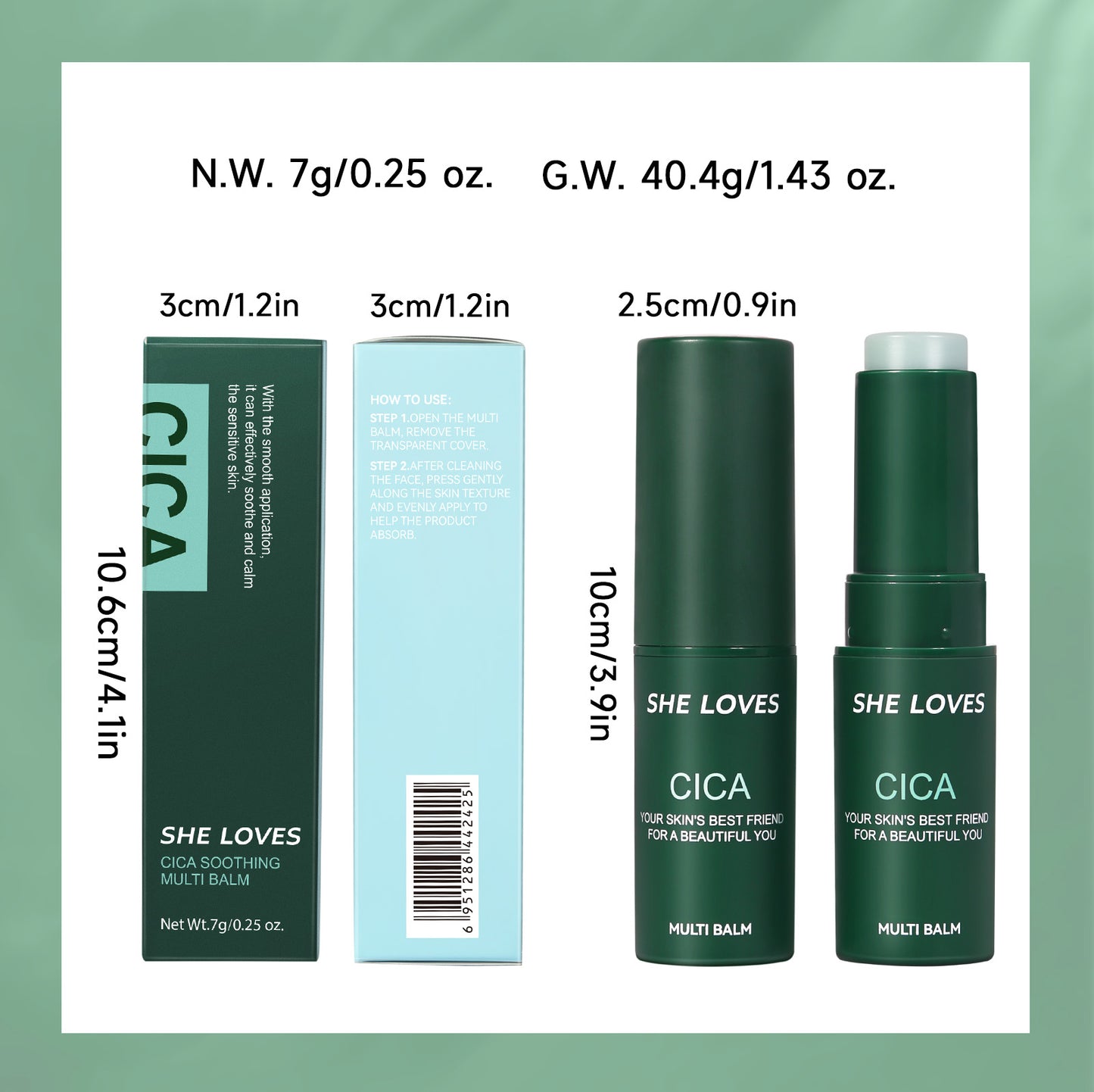 Centella Asiatica Essence Stick