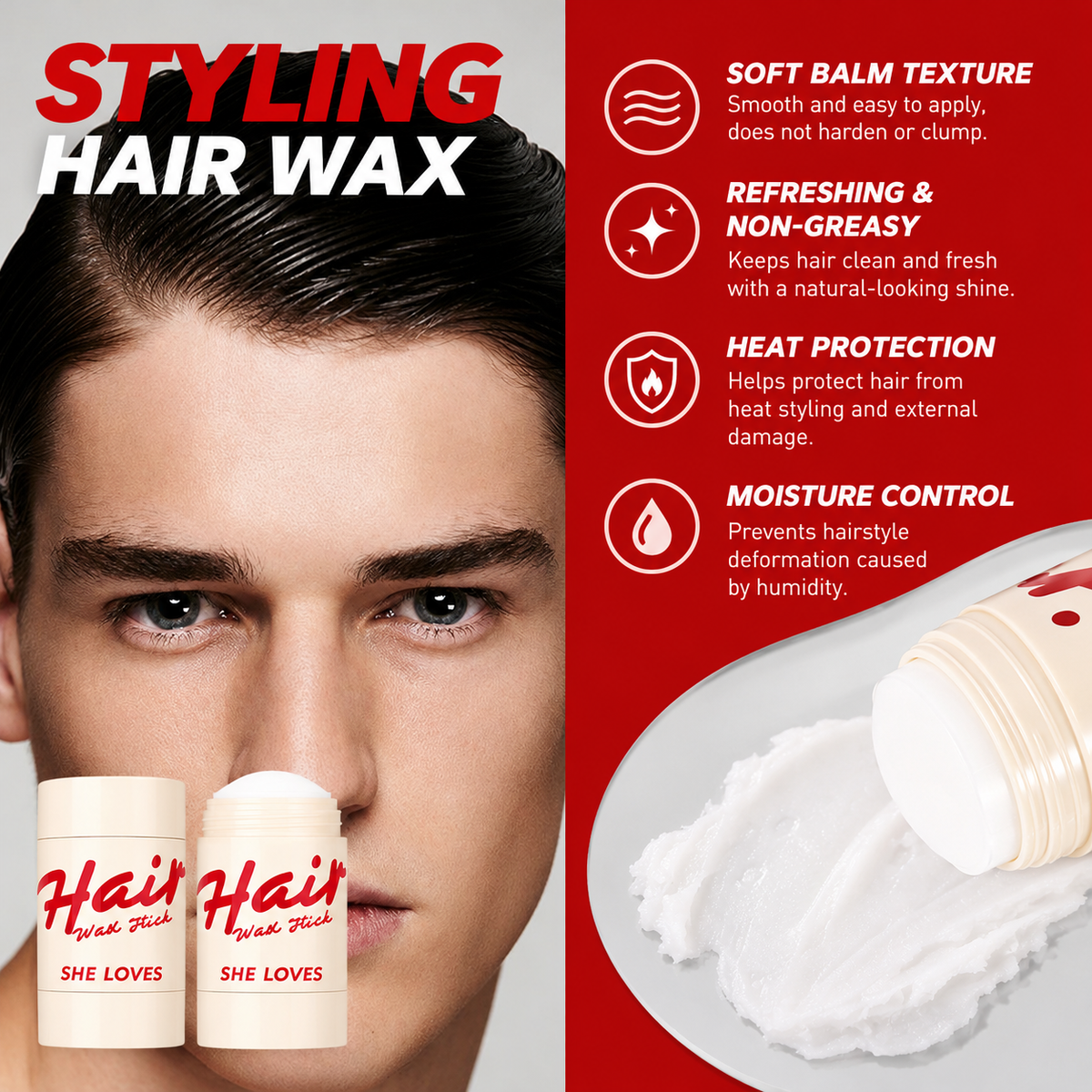 Hair Wax Stick